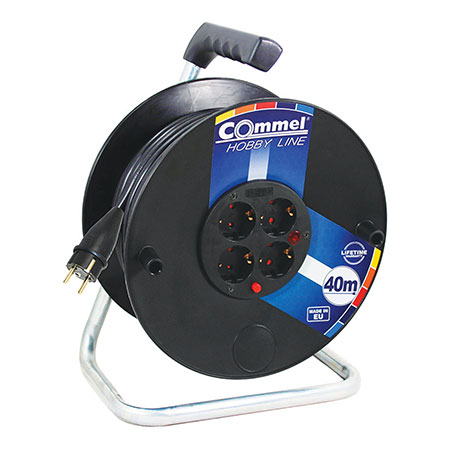 Kabel motalica 3x2,5mm2/40m PVC Bubanj 0961 (Commel)