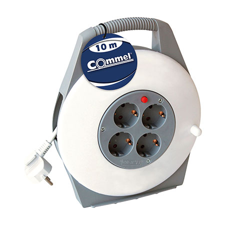 Kabel box 10m, 4 uticnice (Commel)