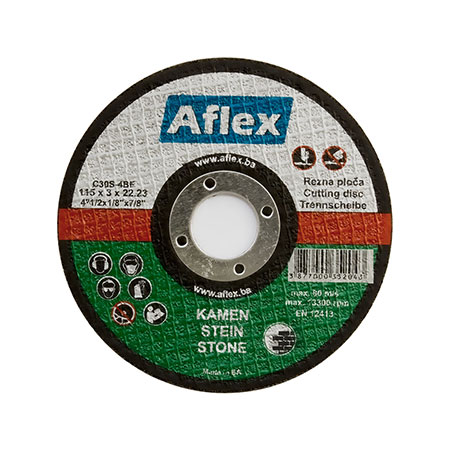 Rezna ploca 230x3x22.2mm KAMEN C30S-4BF (Aflex)
