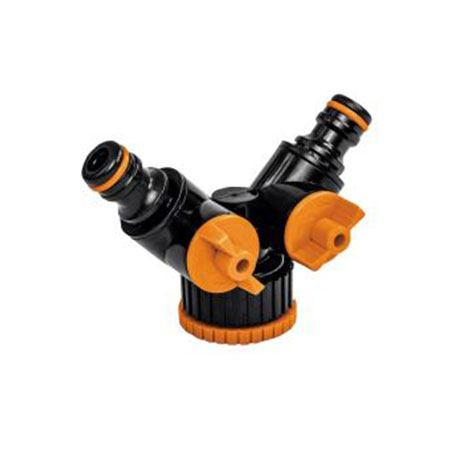 Dvostruki razdijelnik za cesmu 3/4"-1" (Bradas)