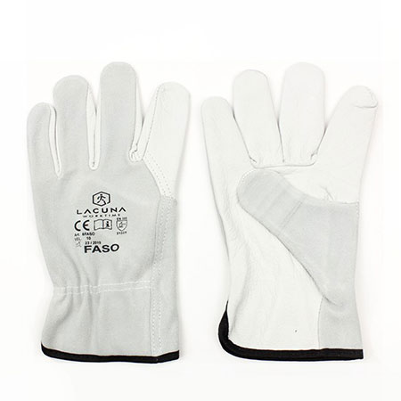 Rukavice kozne FASO vel.10"