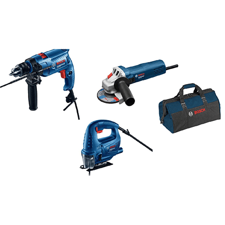 Set Bosch alata GSB550 + GWS750 + GST700) + Torba Bosch
