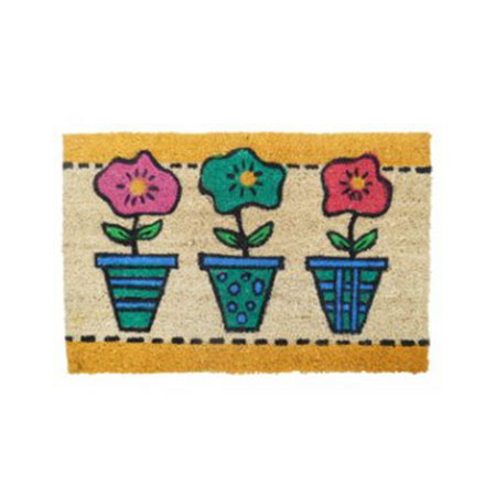 Prostirka za obuću, 40 x 60 cm, cvjetići